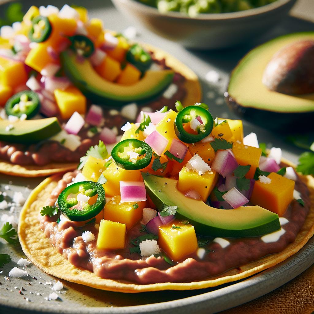 Tostadas with Mango Salsa