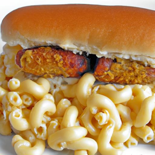 Truffle Mac and Cheese Dog