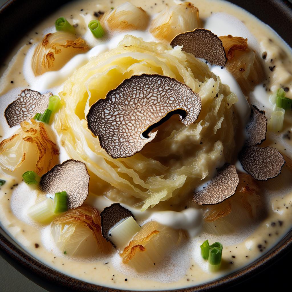 truffled celeriac soup