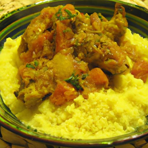 tunisian lamb and pumpkin curry