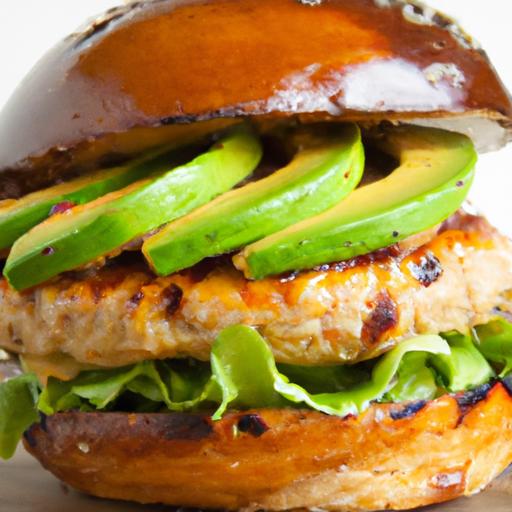 turkey avocado burger