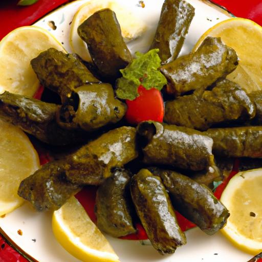 turkish stuffed grape leaves