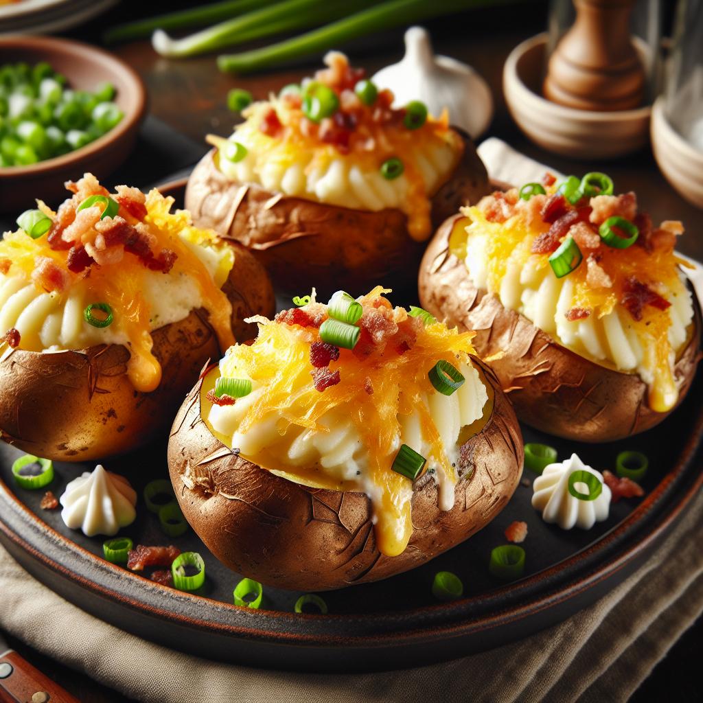 twice baked potatoes