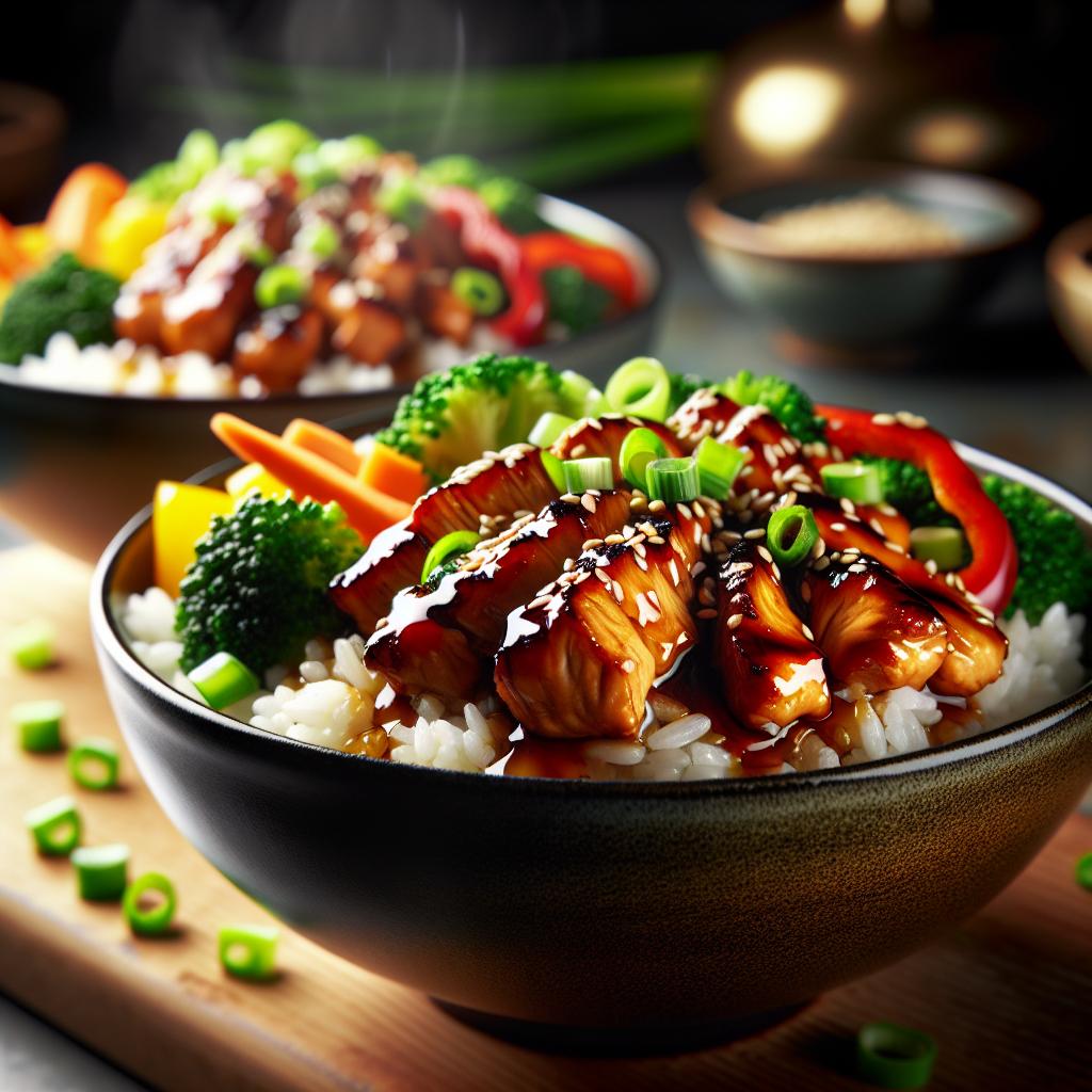 Twin Peaks Teriyaki Bowls