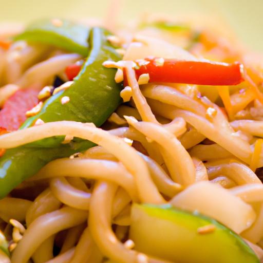 Udon with Ginger Sauce