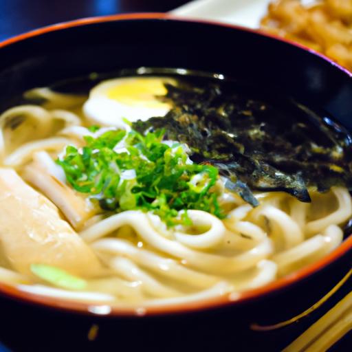 udon with pork broth