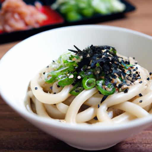 Udon with Sesame Sauce