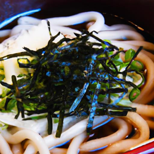 udon with soba sauce