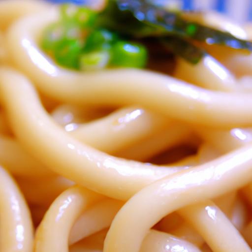 udon with soy sauce and butter