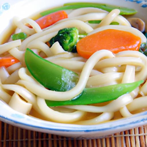 Udon with Vegetable Broth