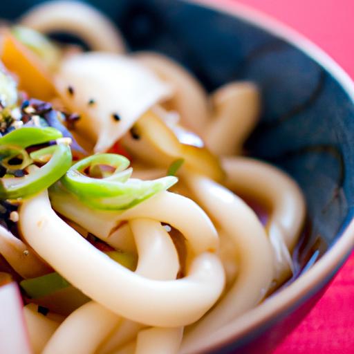 Udon with Vinegar Sauce