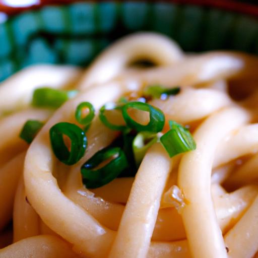 Udon with Wasabi Sauce