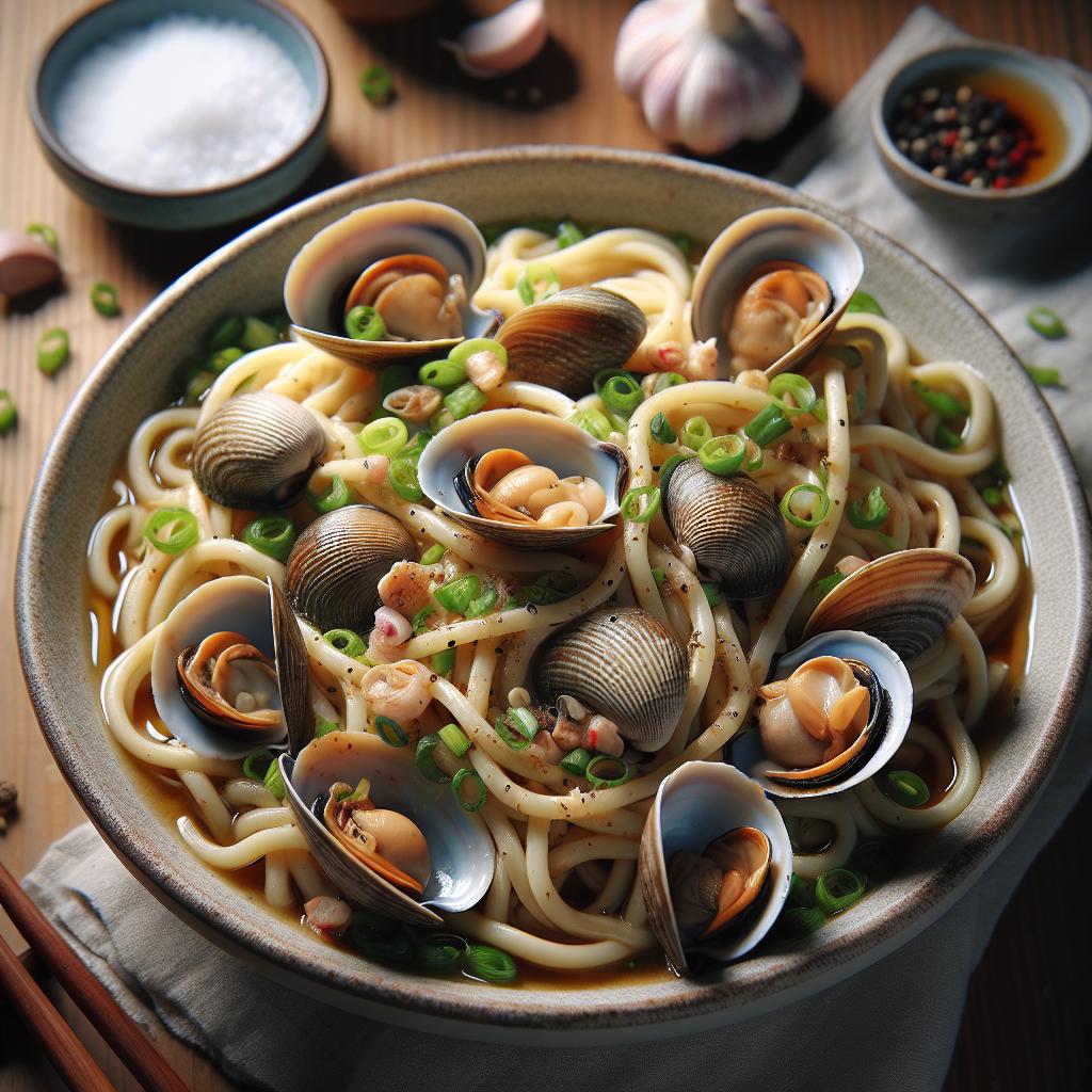 Upton Udon Noodles with Clams