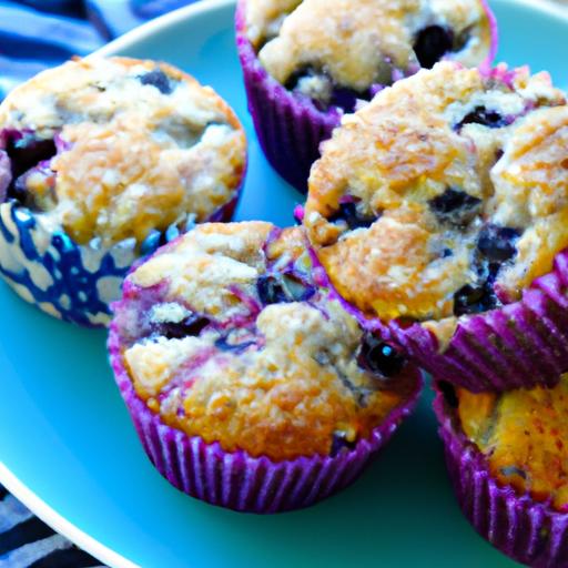 Vegan Blueberry Muffins