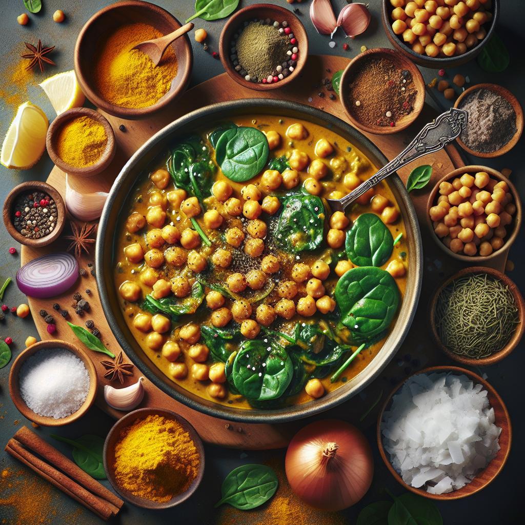 vegan chickpea curry