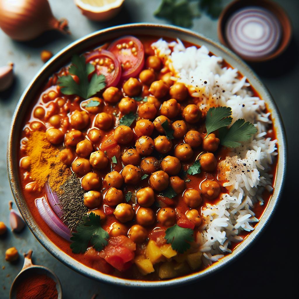 Vegan Chickpea Tikka Masala