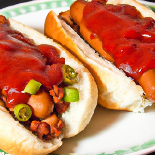 vegan chili cheese dogs