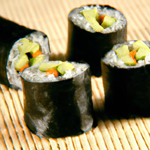 vegan sushi rolls