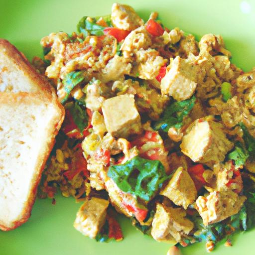 vegan tofu scramble