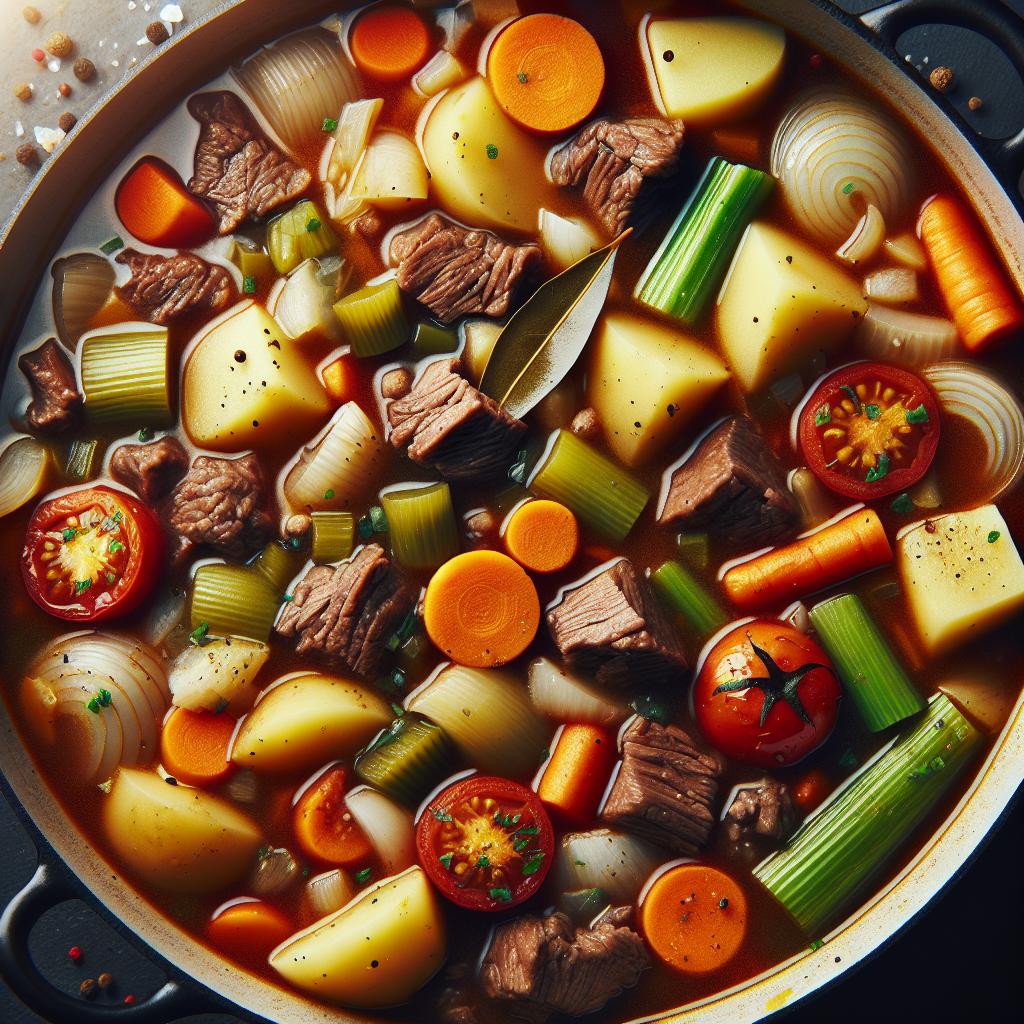 vegetable beef soup