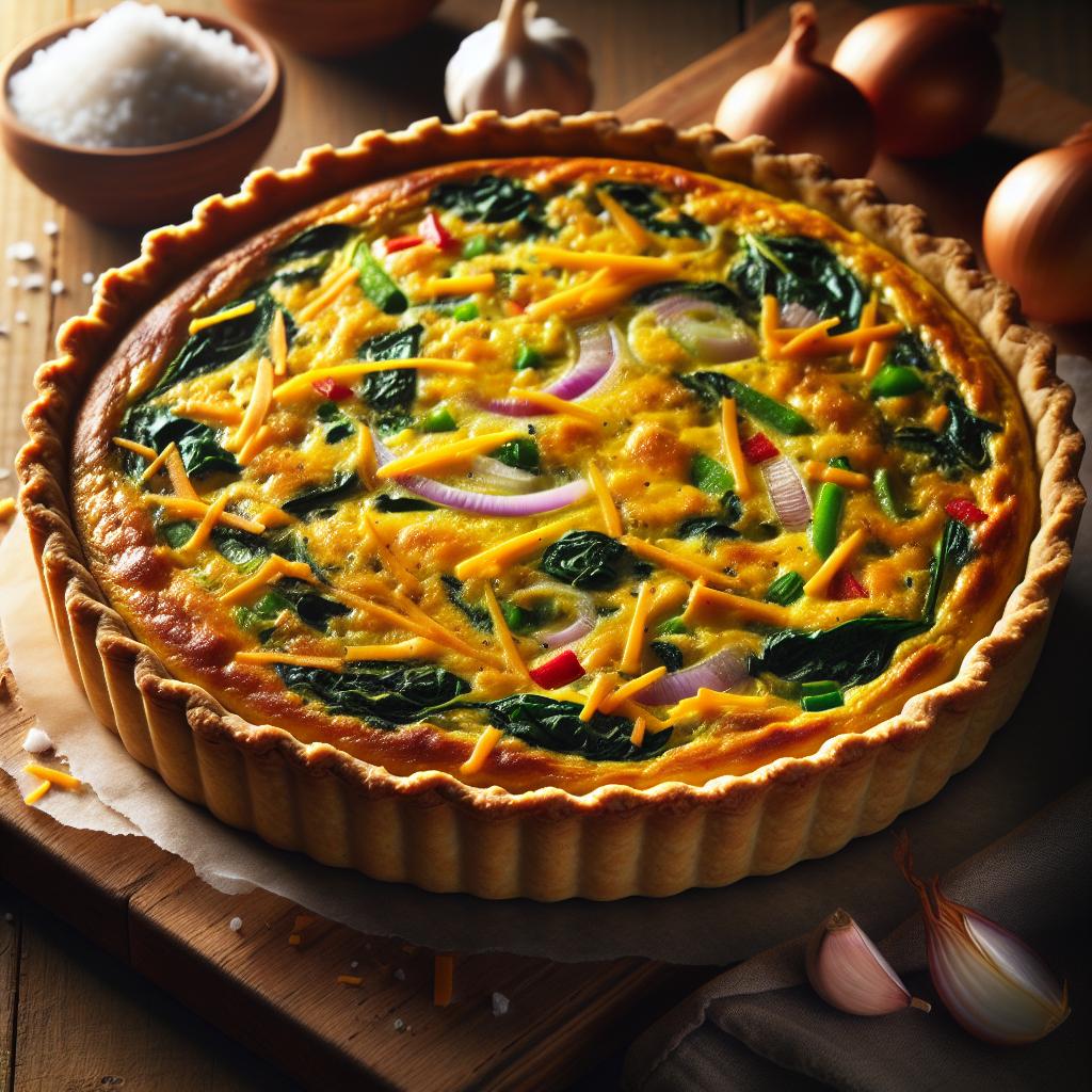 vegetable quiche