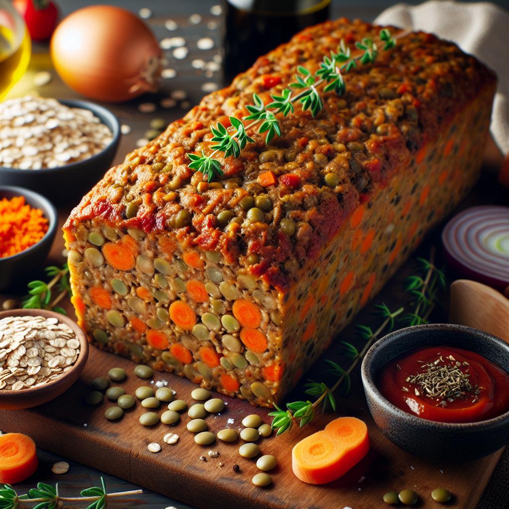 vegetarian lentil meatloaf