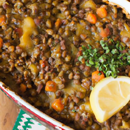 Veggie and Lentil Shepherds Pie