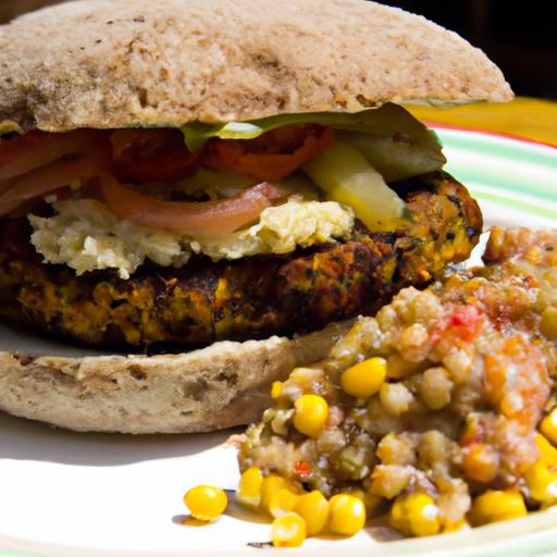 veggie burger