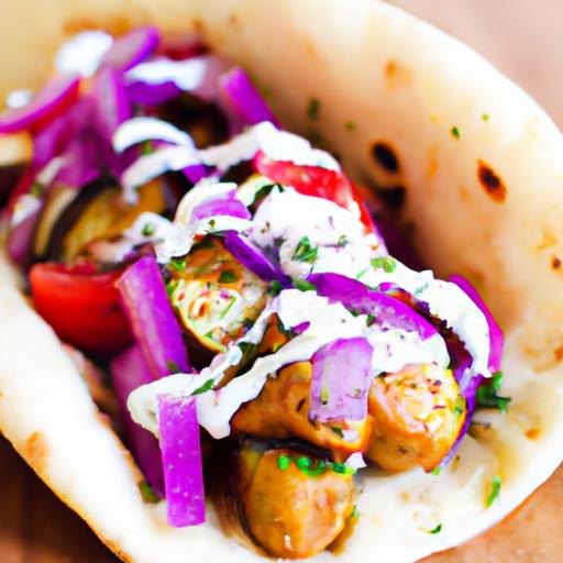 veggie gyro