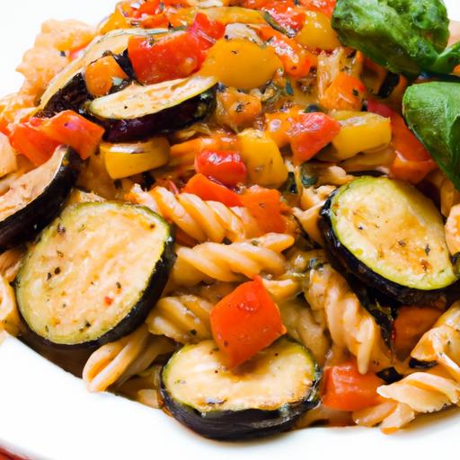 veggie ratatouille pasta