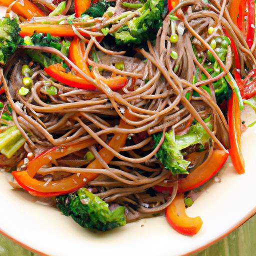 Veggie Soba Noodles