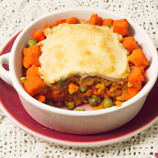 veggie sweet potato shepherd's pie