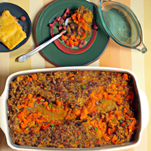 veggie sweet potato shepherds pie