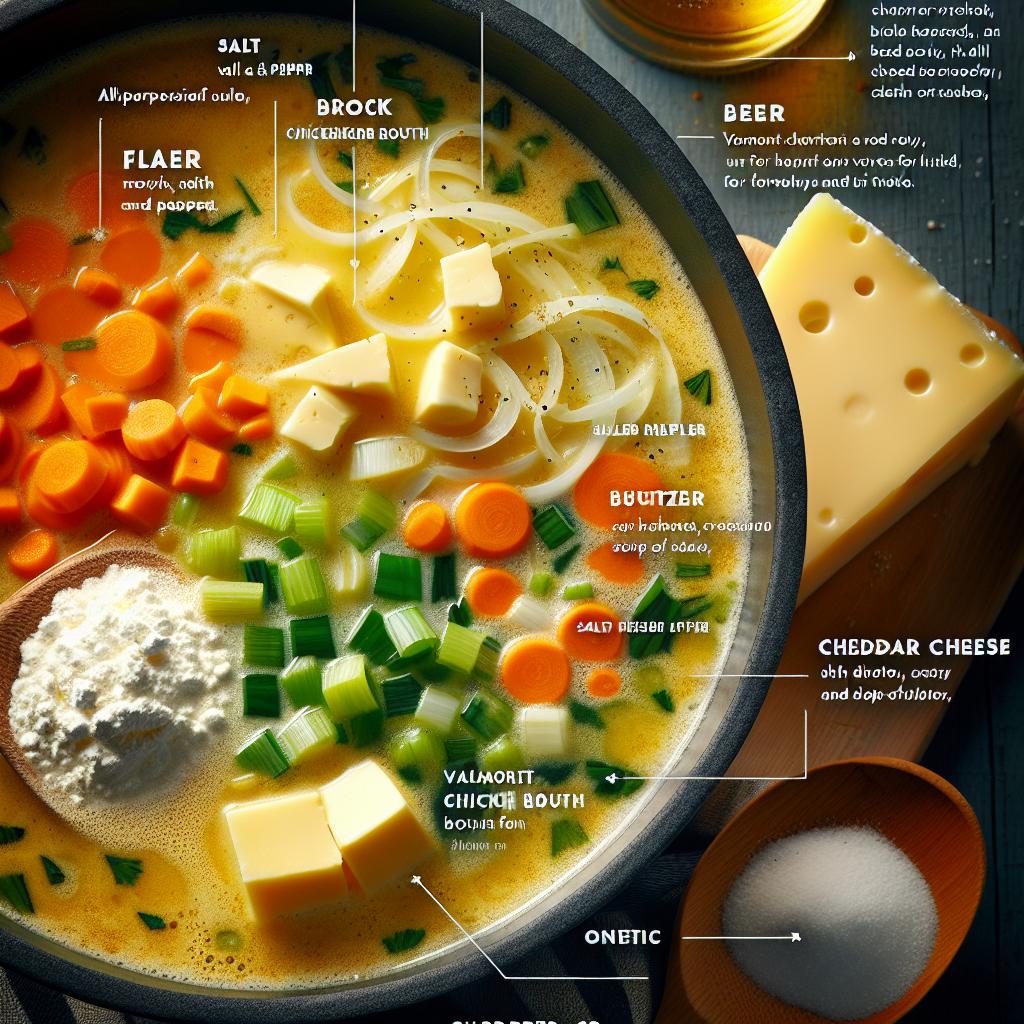 vermont cheddar cheese soup