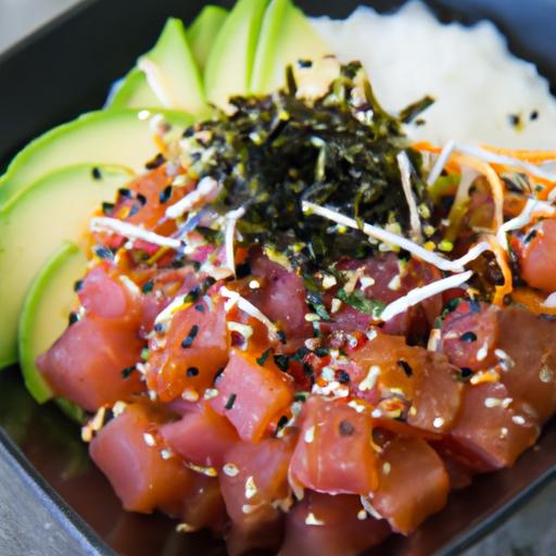 Wasabi Ahi Poke Bowl