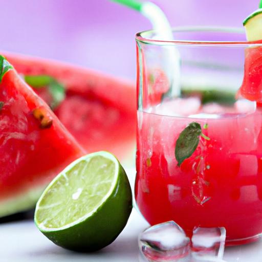 watermelon agua fresca