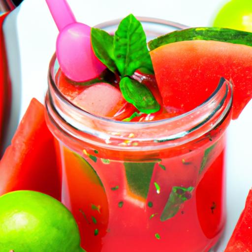 watermelon mint limeade