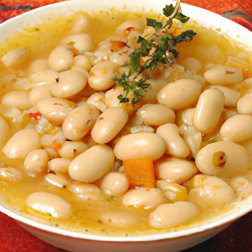 white bean stew