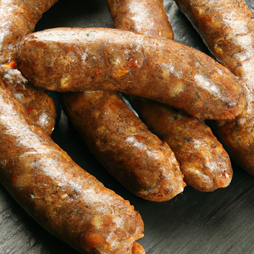 wild boar sausages