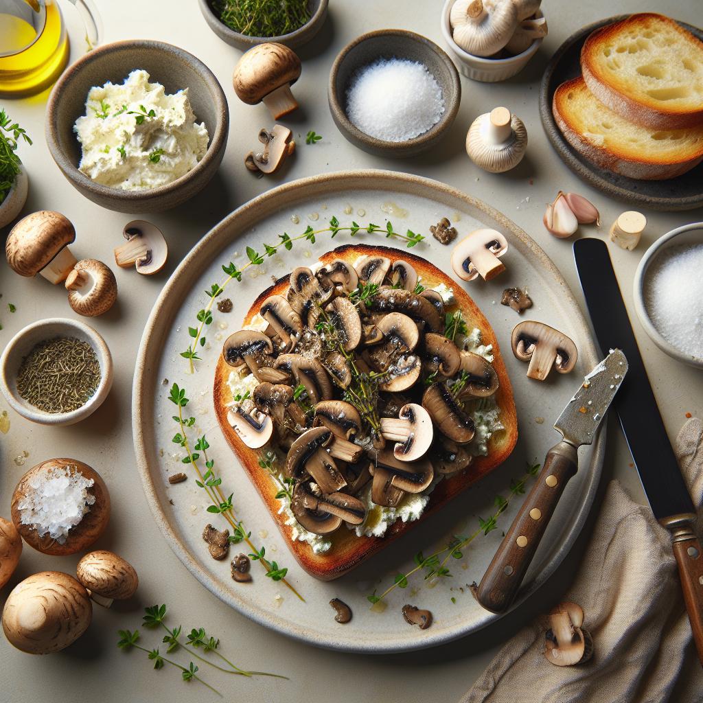 Wild Mushroom Toast