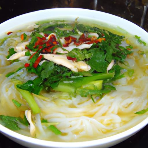 yellow croaker noodle soup