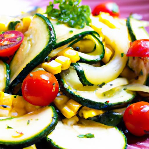 Zucchini and Corn Salad