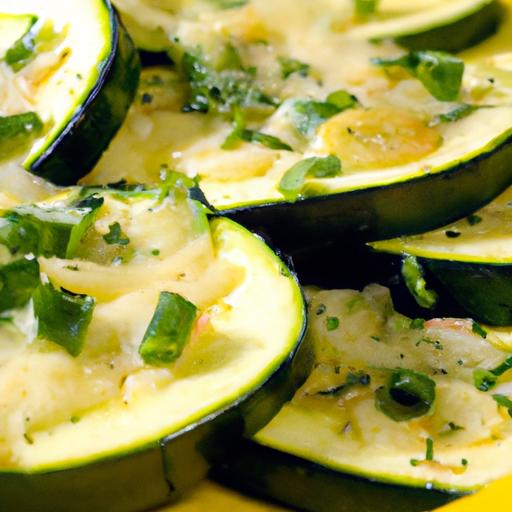 zucchini and garlic butter sauce