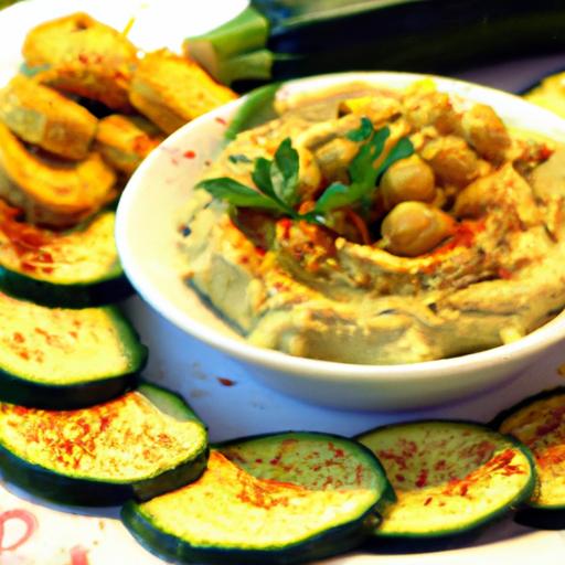 Zucchini and Garlic Hummus