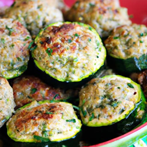 Zucchini and Garlic Meatballs