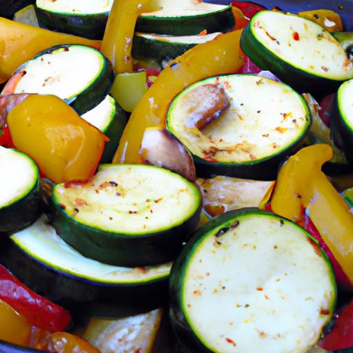 Zucchini and Garlic Ratatouille