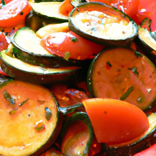 zucchini and tomato stir fry