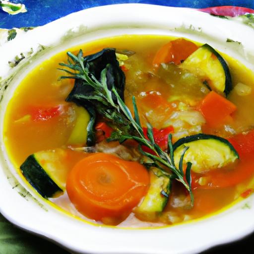 Zuppa Di Farro E Verdure