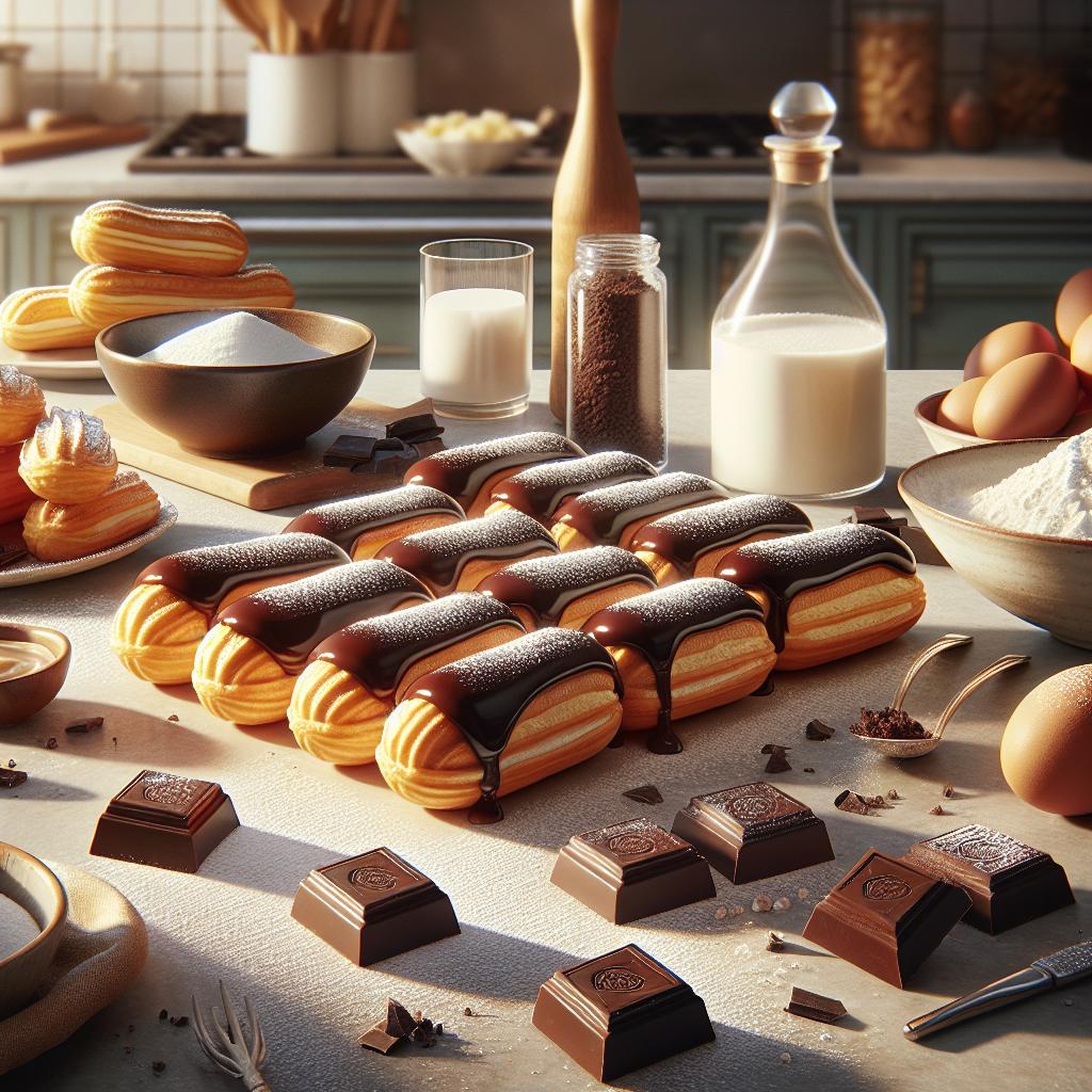 Éclairs Au Chocolat